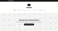 Desktop Screenshot of andresarti.com.br
