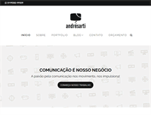 Tablet Screenshot of andresarti.com.br